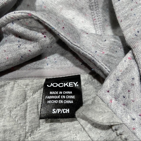 Jockey gray tunic-length hoodie - Picture 3 of 3